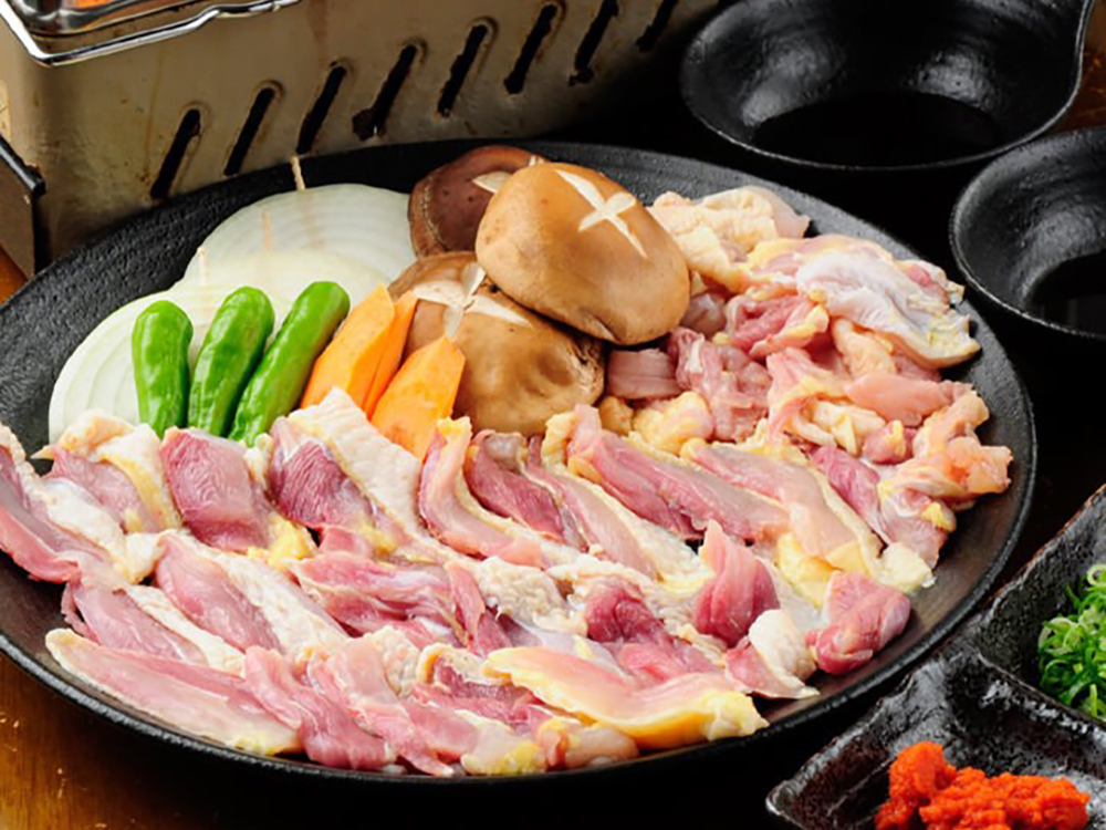 近江しゃも焼コース（お料理7品＋飲み放題2H付）